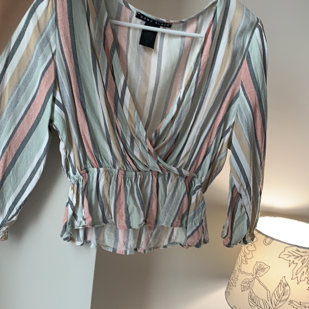 Cropped blouse